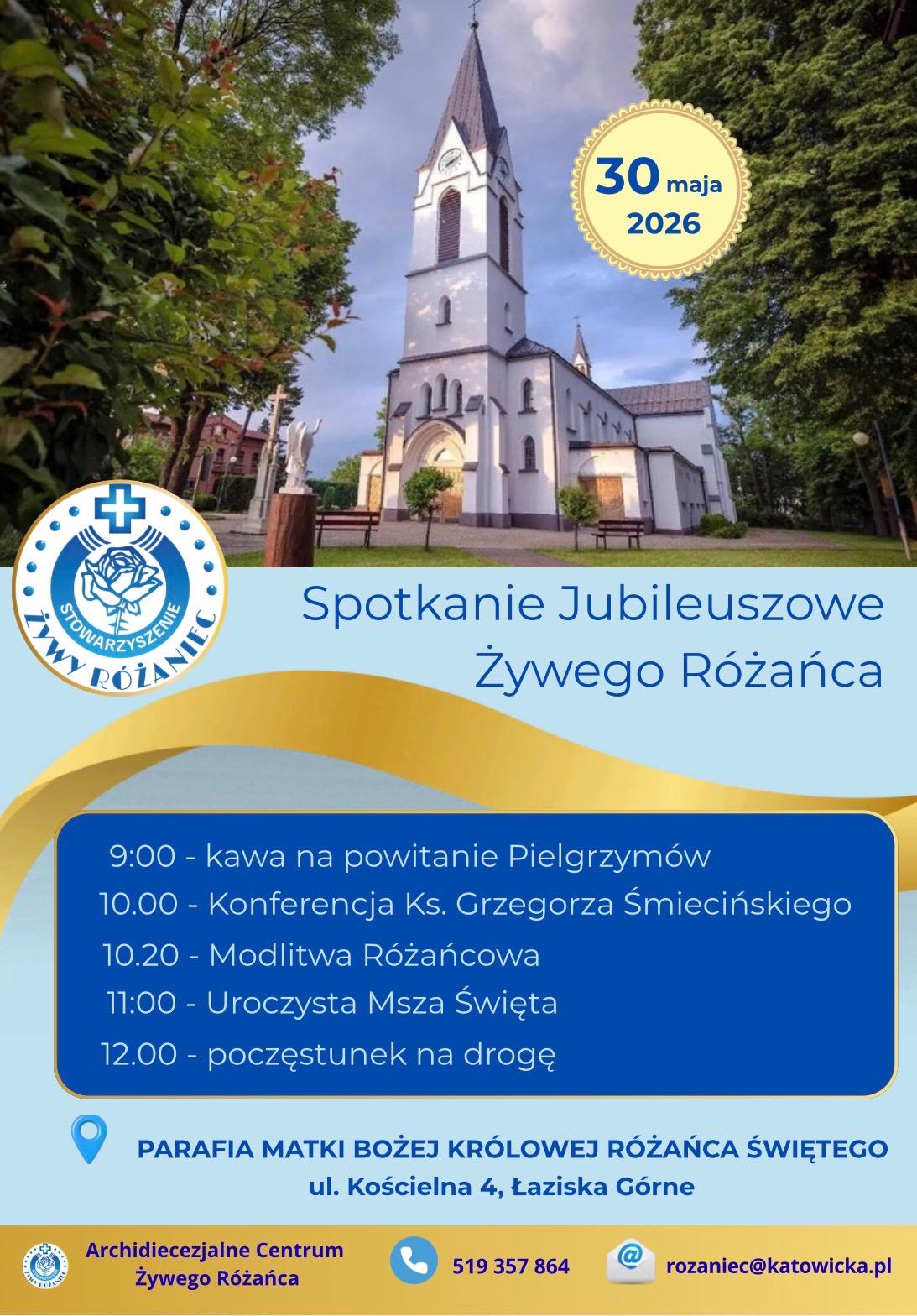 Spotkanie Jubileuszowe Żywego Różańca